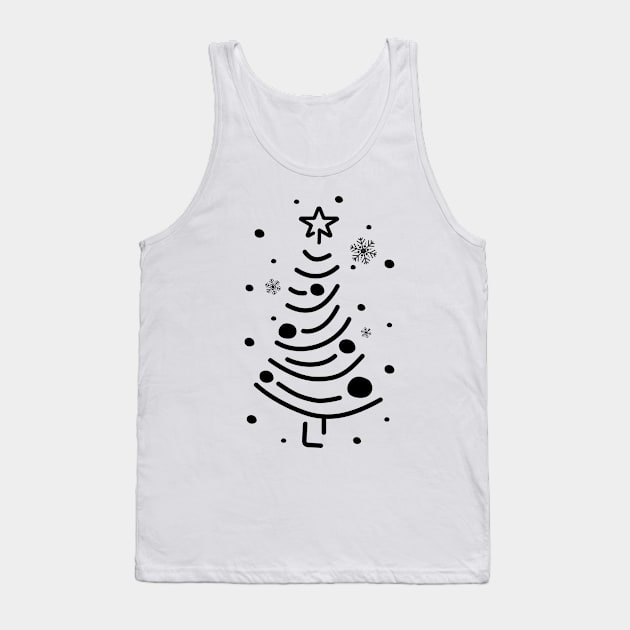 christmas tree Tank Top by Simo0455